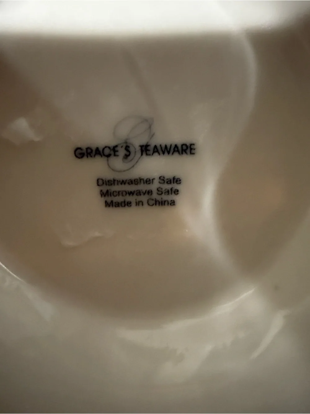 Grace’s White Ceramic Bird Teapot, Sugar Bowl & Creamer Set